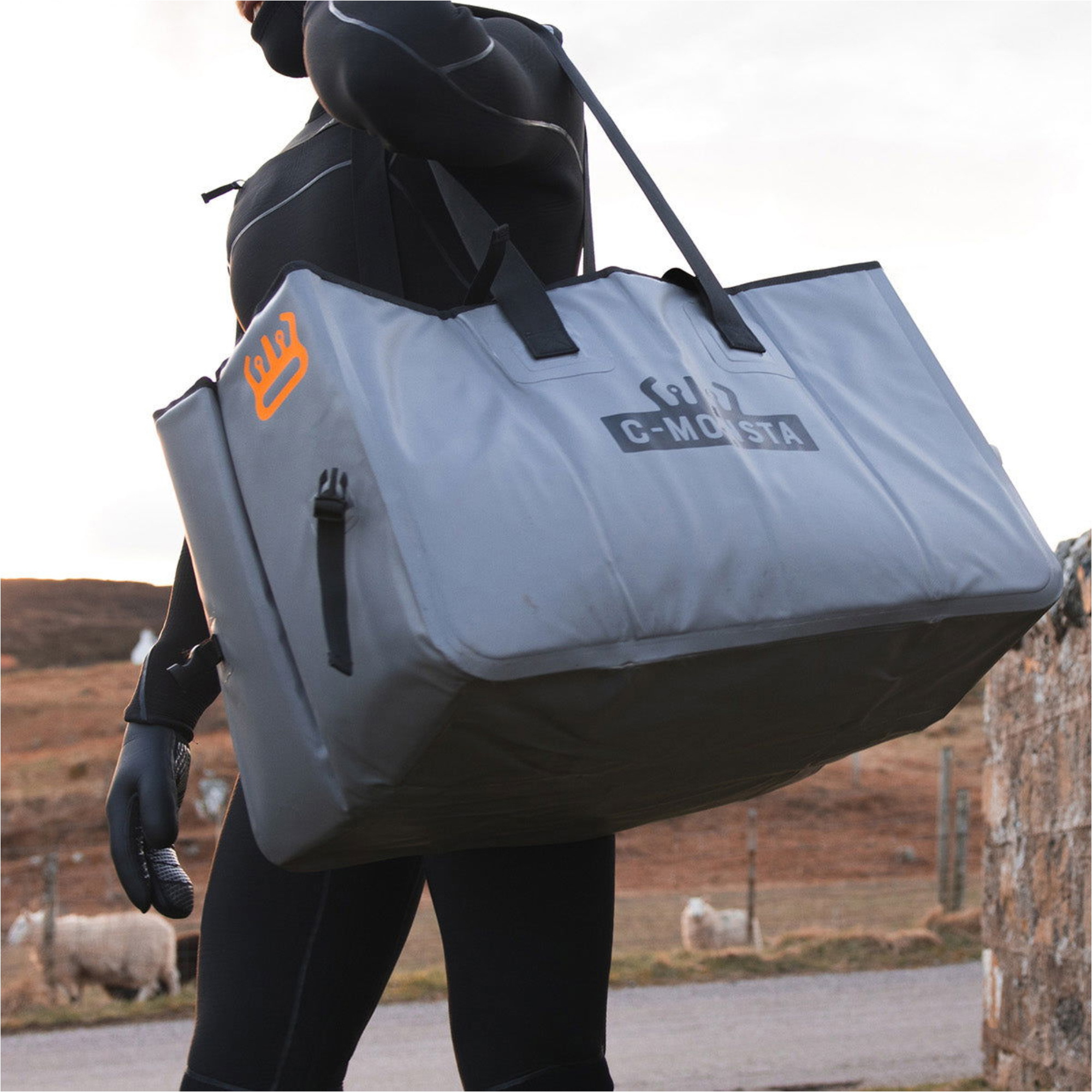 2026 C-Monsta Structured Split Bag V3 C-MSBSV3 - Grey